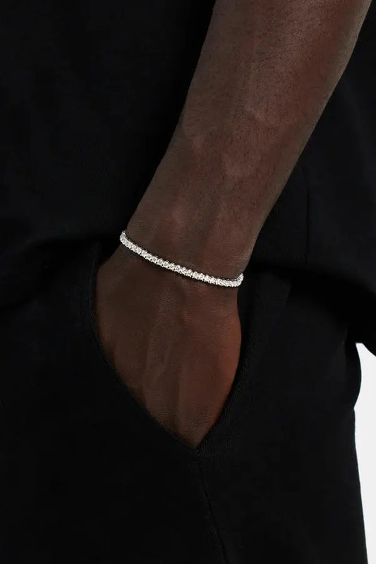 3MM TENNIS BRACELET TRAPSHINE JEWELRY