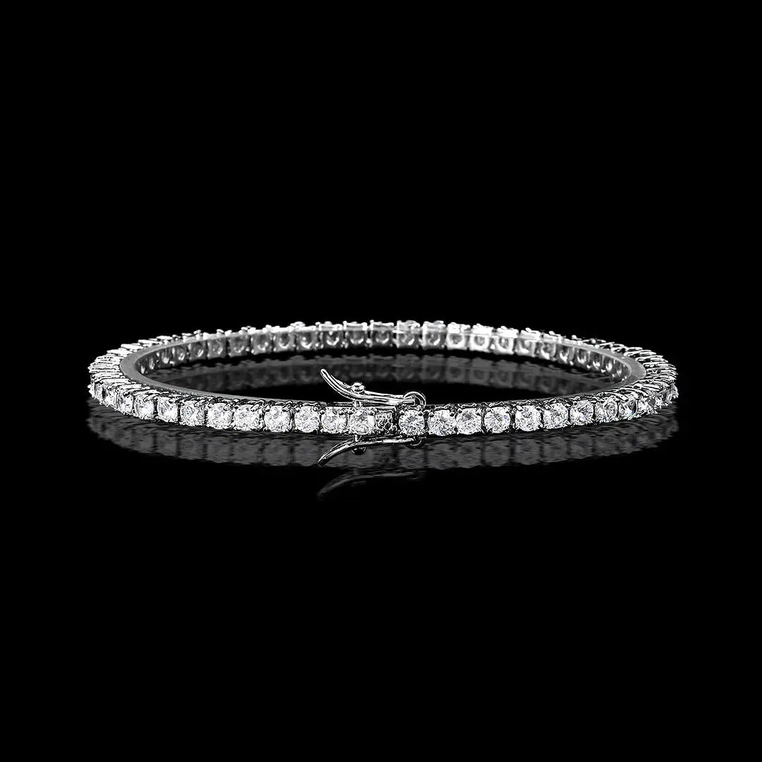 3MM TENNIS BRACELET TRAPSHINE JEWELRY