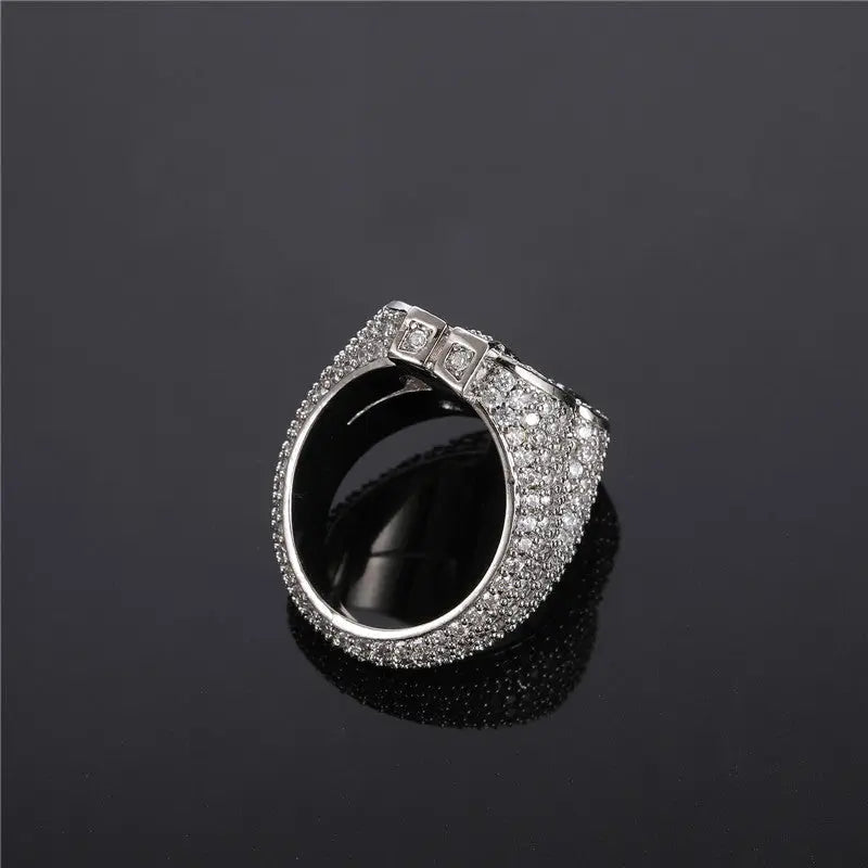 Bague Dollar Ice – CZ Luxe TRAPSHINE JEWELRY