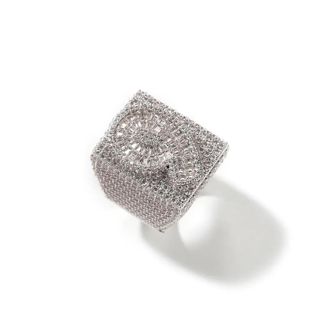NUMBER LETTER RING CUSTOM - CZ TRAPSHINE JEWELRY