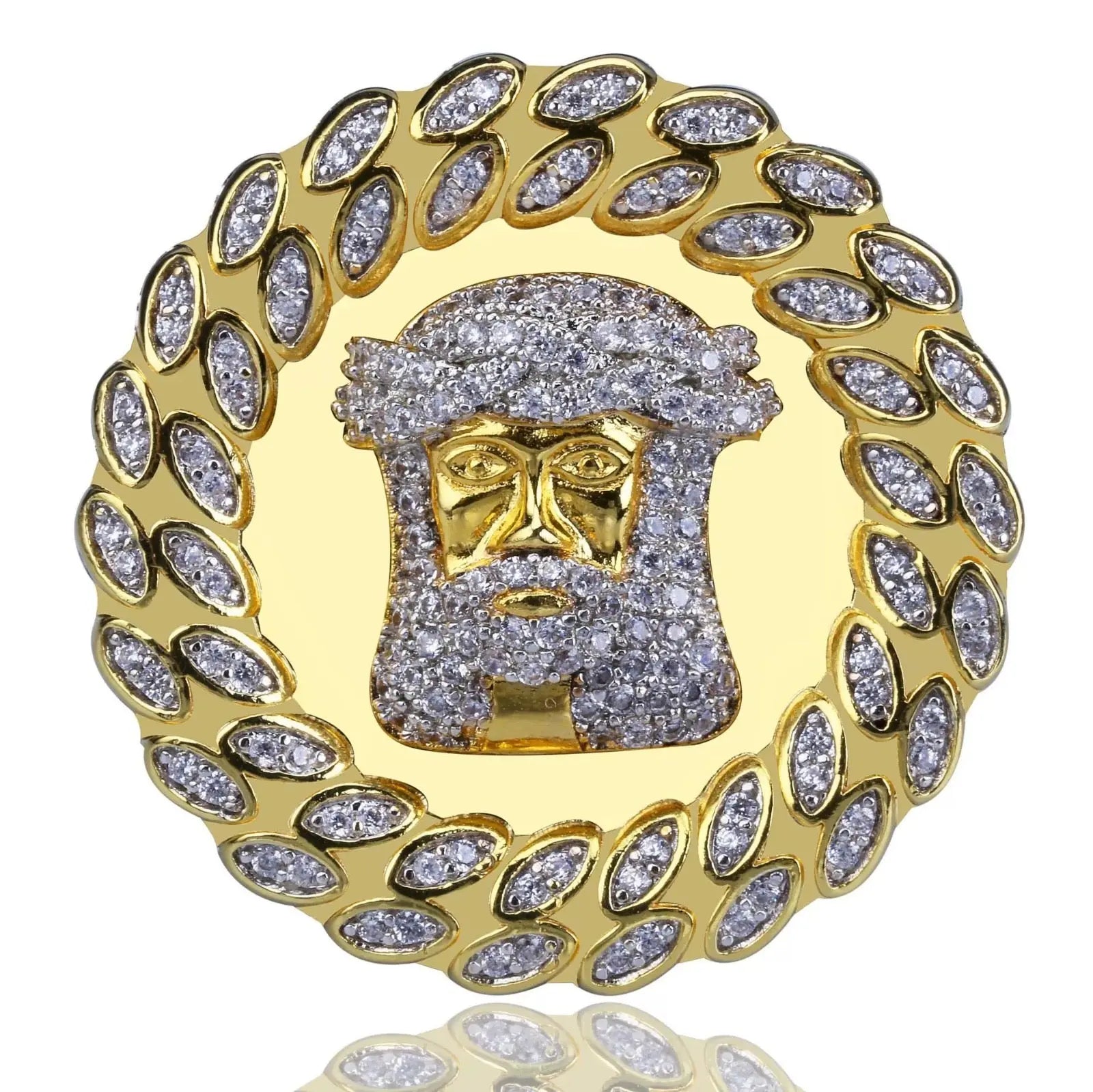 Royal Hive – Bague CZ Pavée en Or TRAPSHINE JEWELRY