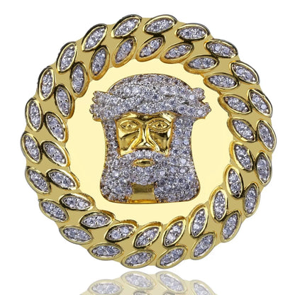 Royal Hive – Bague CZ Pavée en Or TRAPSHINE JEWELRY